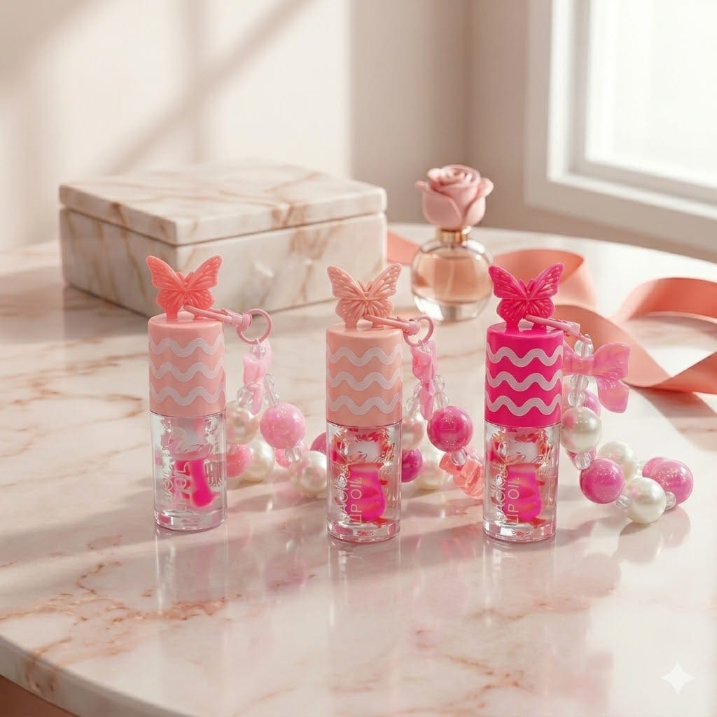 Lip Oils con dije 🎀💖