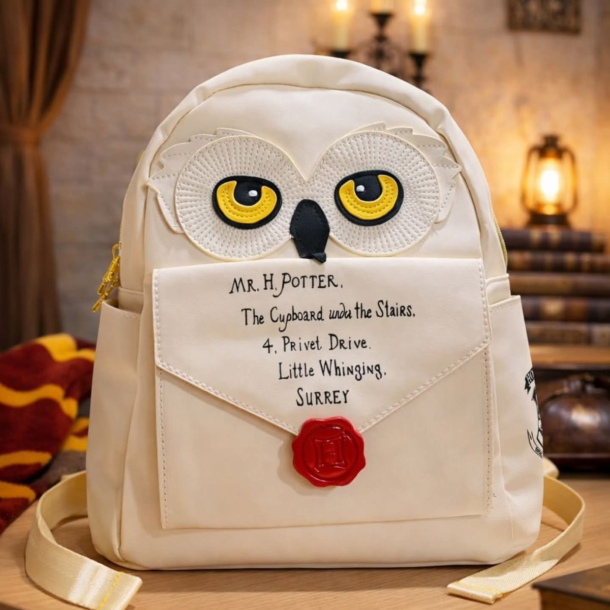 Mochila Harry Potter Hedwig Lechuza Magica