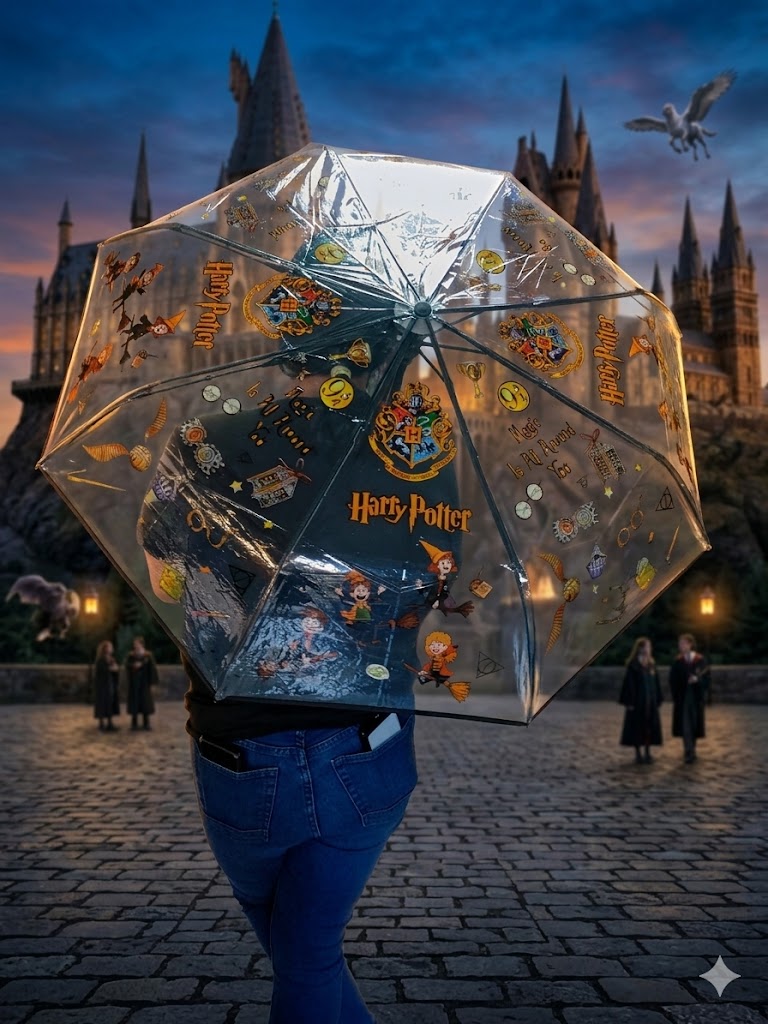 Paraguas de Cristal Hogwarts Legacy 🏰