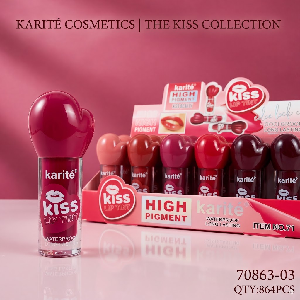 Karité Cosmetics | The Kiss Collection ❤️💄