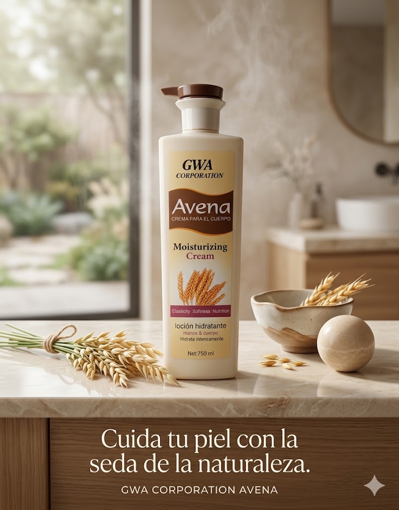 Crema Hidratante Corporal de Avena GWA Corporation