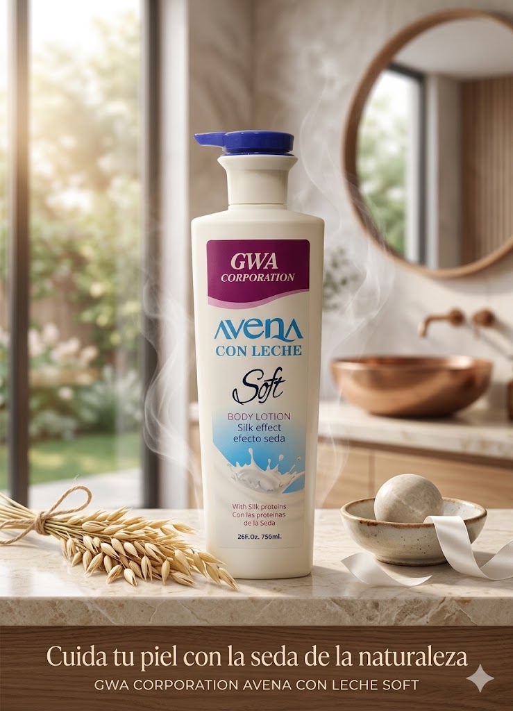 GWA Avena con Leche , Suavidad Efecto Seda 🥛