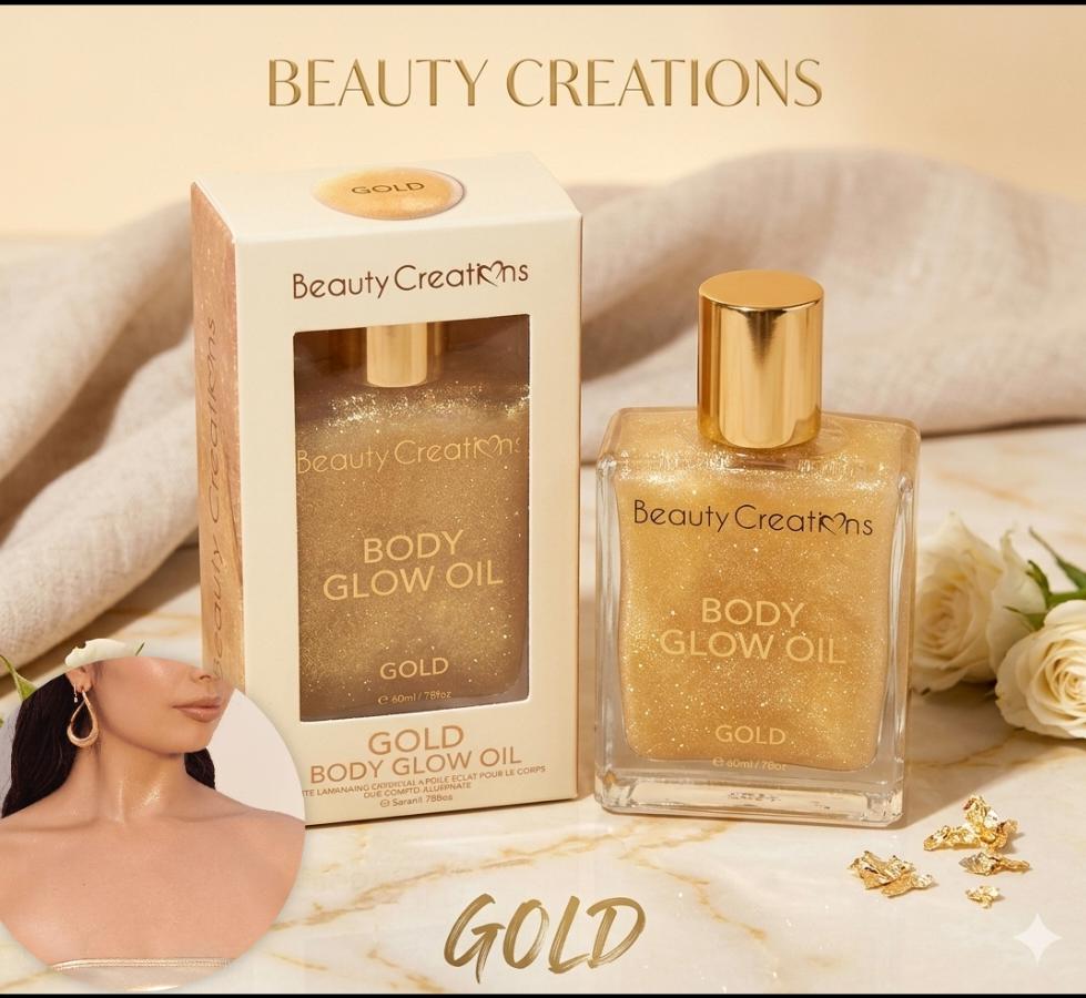 Body Glow Oil Gold – El toque de lujo para tu piel