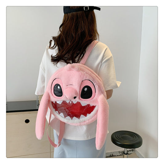 Mochilas "Boca Abierta" (Mochila-Ita Bag) Rosado🩷