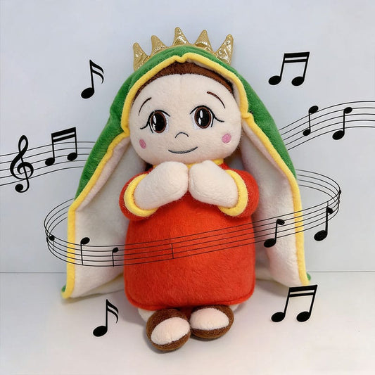 Virgen de Guadalupe con Luz, Música y Respiración 🙏💤