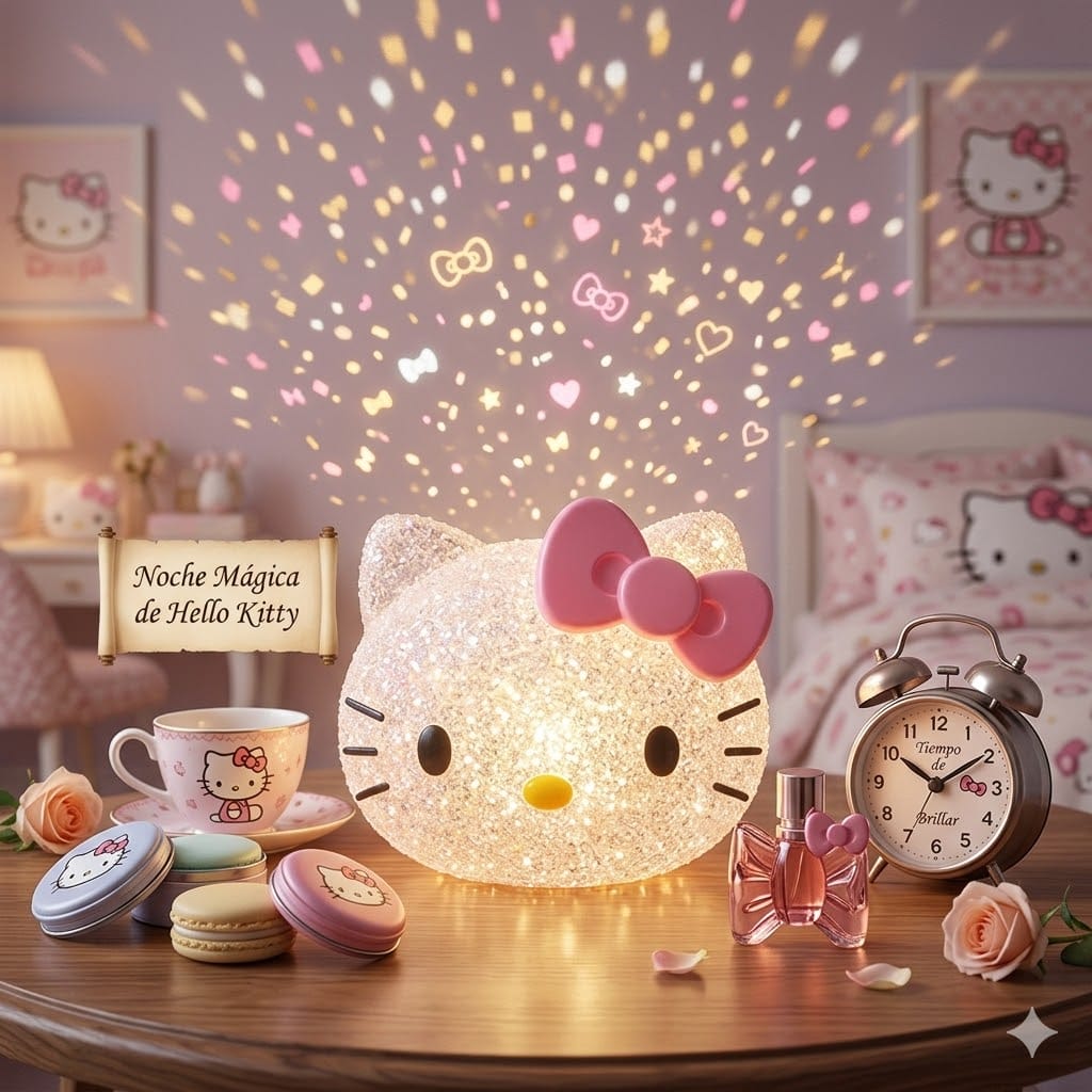 Lámpara Decorativa LED – Hello Kitty 🎀
