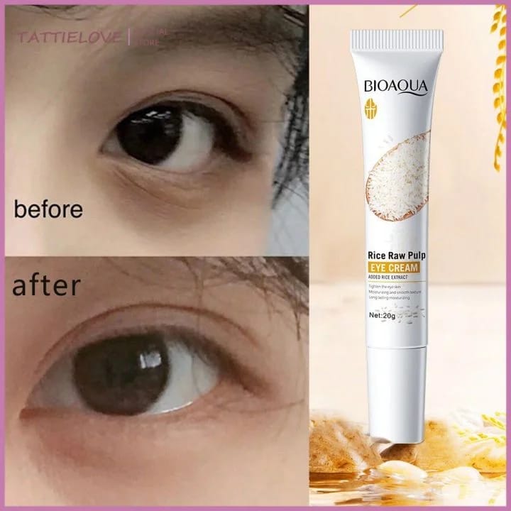 Crema para Ojos "Rice Raw Pulp