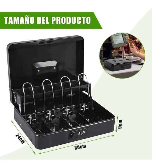 💰 Caja de Seguridad con clave para Efectivo