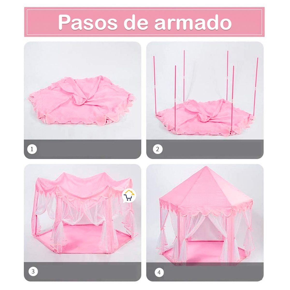 Cstillo Mágico de Ensueño: Refugio para Pequeñas Princesas 🏰