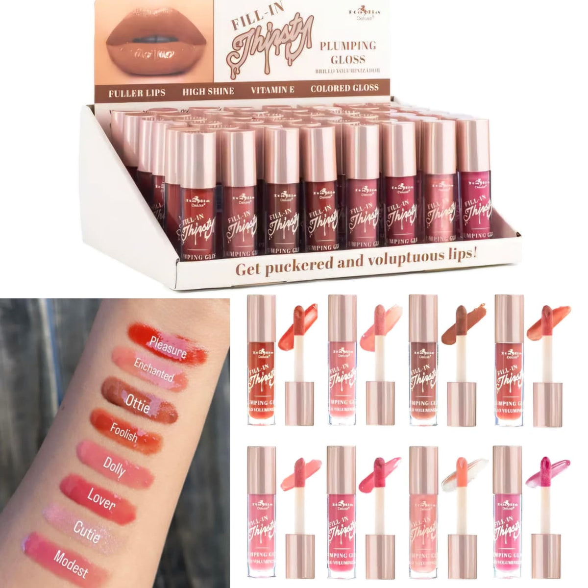 Brillo Labial Voluminizador Fill-In Thirsty💋