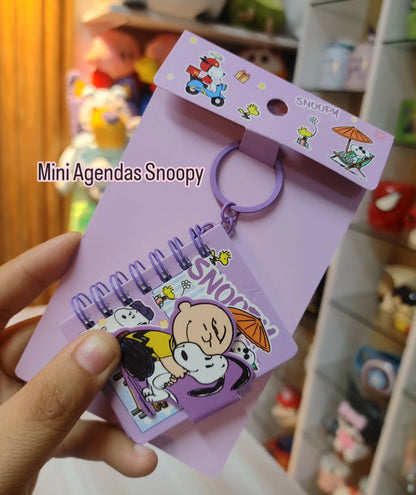 MINI AGENDA LLAVERO