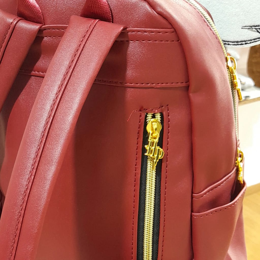 Mochila Hedwig Carta Harry Potter Bordó