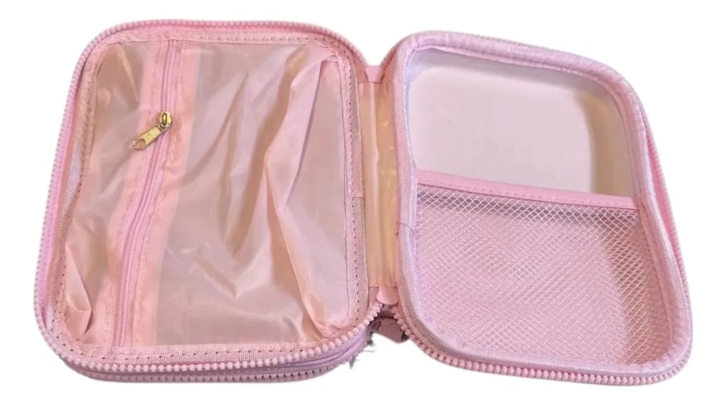 ESTUCHE RIGIDO ROSA MOOVING TERCIOPELO