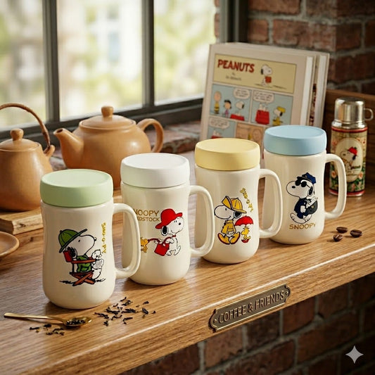 TAZA DE CERAMICA CON TAPADERA