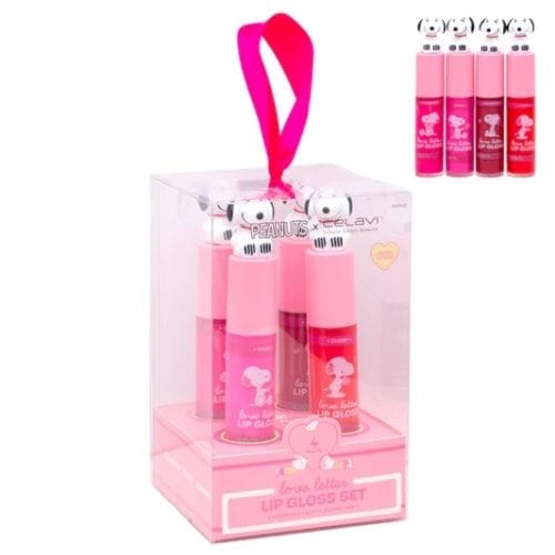 SET DE 4 LABIALES GLOSS LOVE LETTER