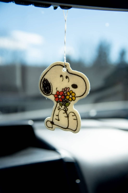 AMBIENTADOR DE COCHE SNOOPY