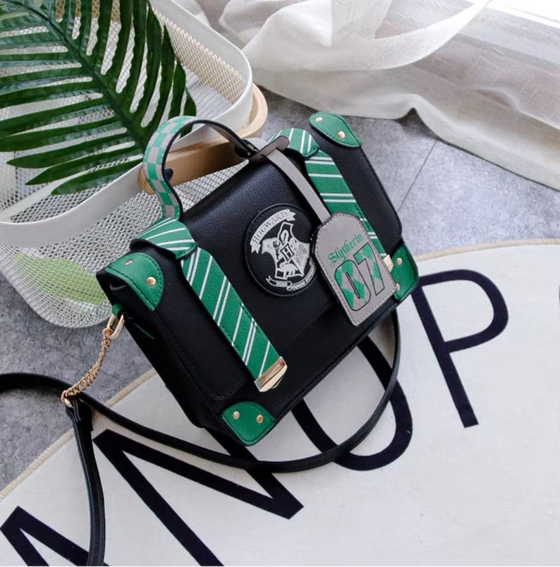 Bolso crossbody Slytherin💚