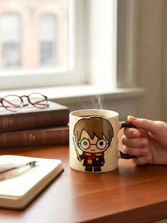 Taza de Viaje / Mug Chibi Harry Potter 🚂🧣