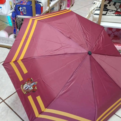 Sombrilla Gryffindor Stripes 🦁⚡