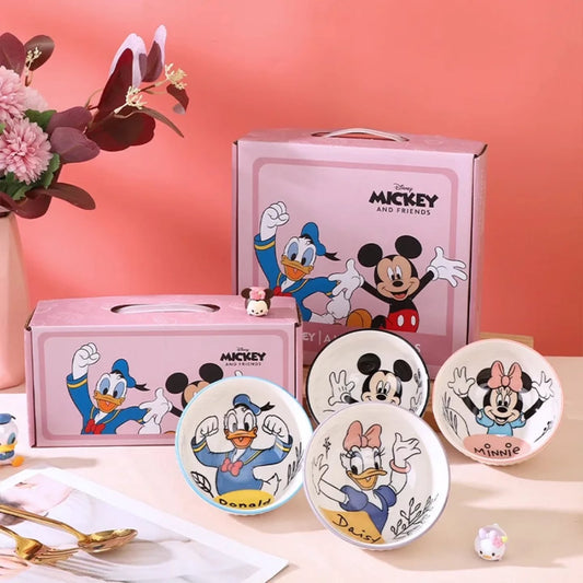 Set de 4 Bowls "Mickey & Friends🥣🌸