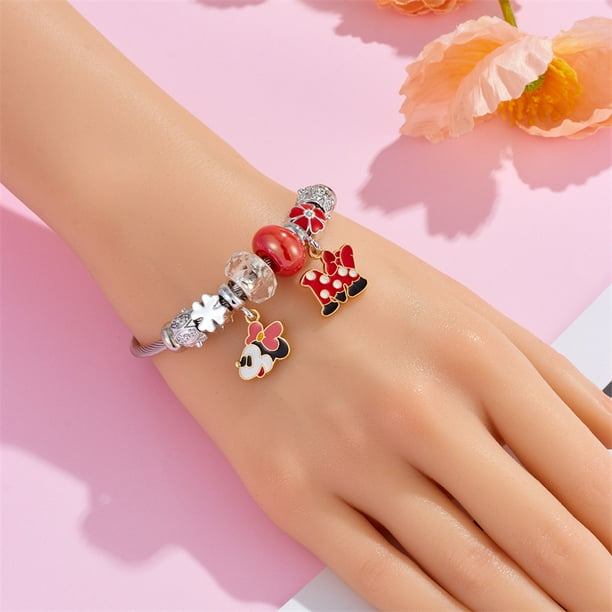 Pulsera de Charms Dainty Minnie🎀💖