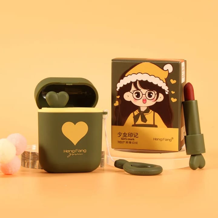 💖🎧¡Labios de impacto y un toque de ternura en un solo set! 🎧💖