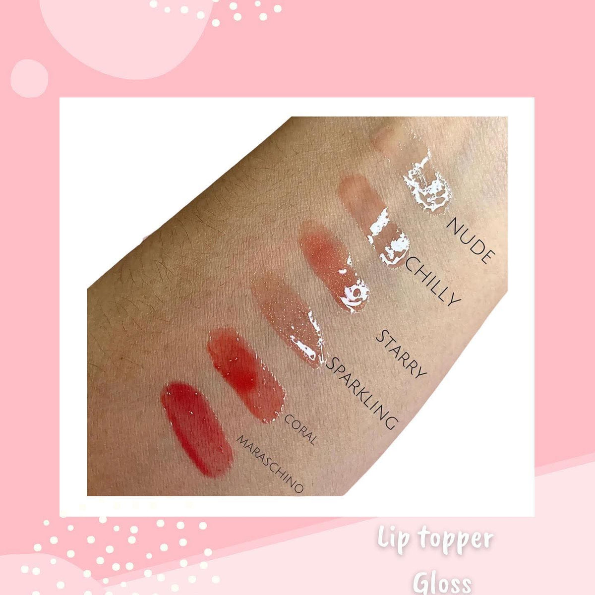 (She Makeup - Lip Topper Gloss) 👄