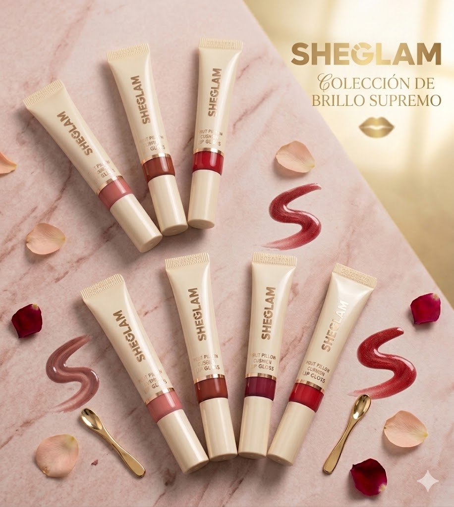 (Sheglam - Color Cushion Lip Gloss) 🌸💋
