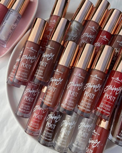 Brillo Infinito, Hidratación Total: Colección Thirsty Pout 💋