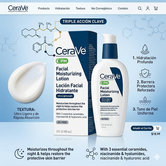 Facial Moisturizing Lotion PM- Cerave