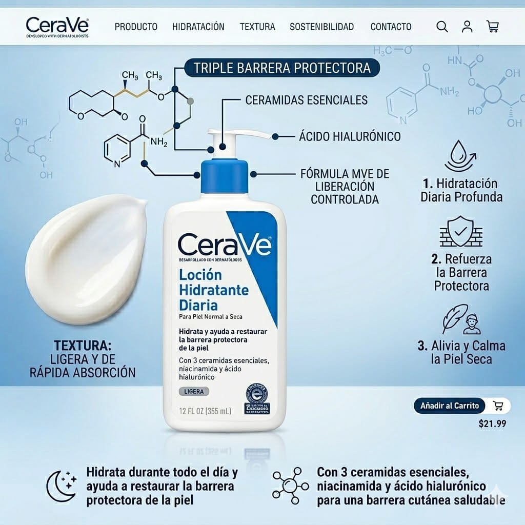 Daily Moisturizing Lotion 120nz