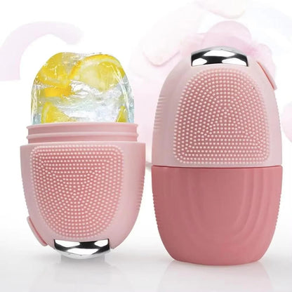 Molde para hielo terapia facial 3en1