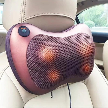 Almohada de masaje para coche y hogar.
