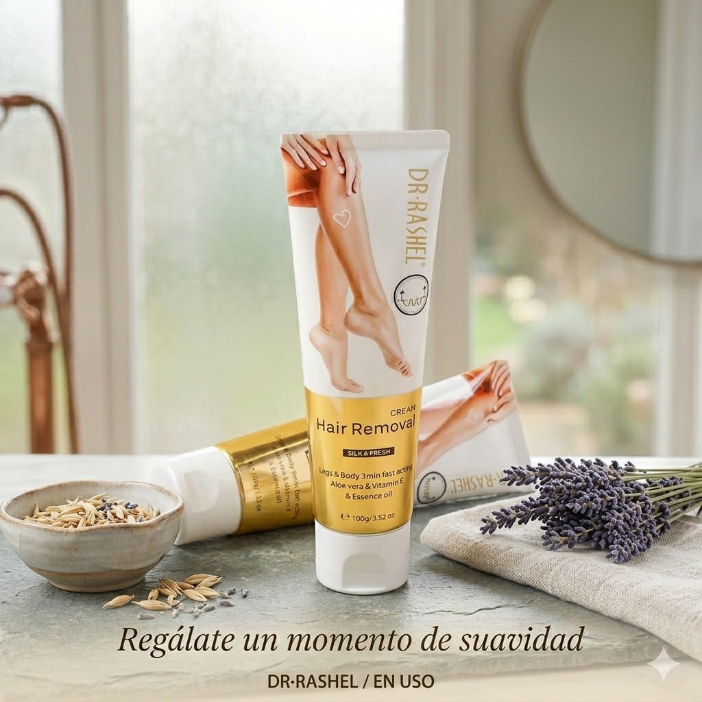 Dr. Rashel Hair Removal Cream – Suavidad en Minutos 🌿