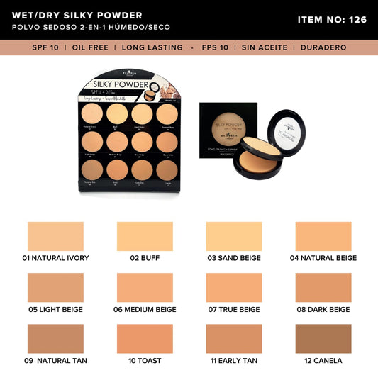 Wet/Dry Silky Powder – Acabado Impecable 2-en-1