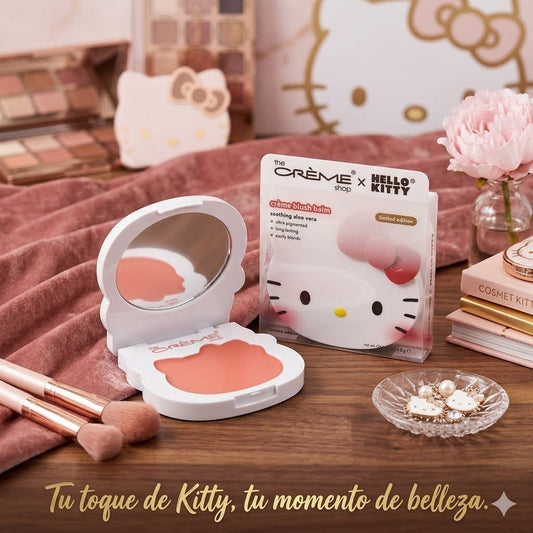Hello Kitty Crème Blush Balm: Dulzura en tus Mejillas