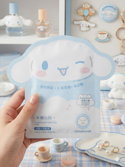 Mascarilla Facial "Cloud Soft" Cinnamoroll ☁️