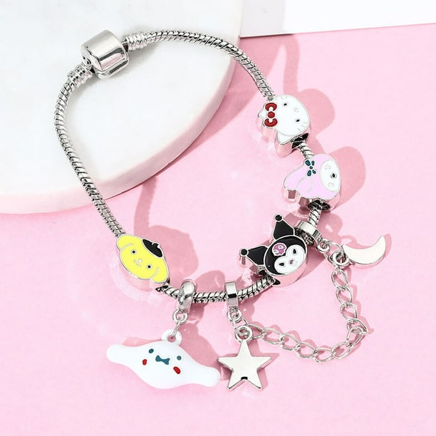 🎀 Pulsera Sanrio Friends Multi-Charm