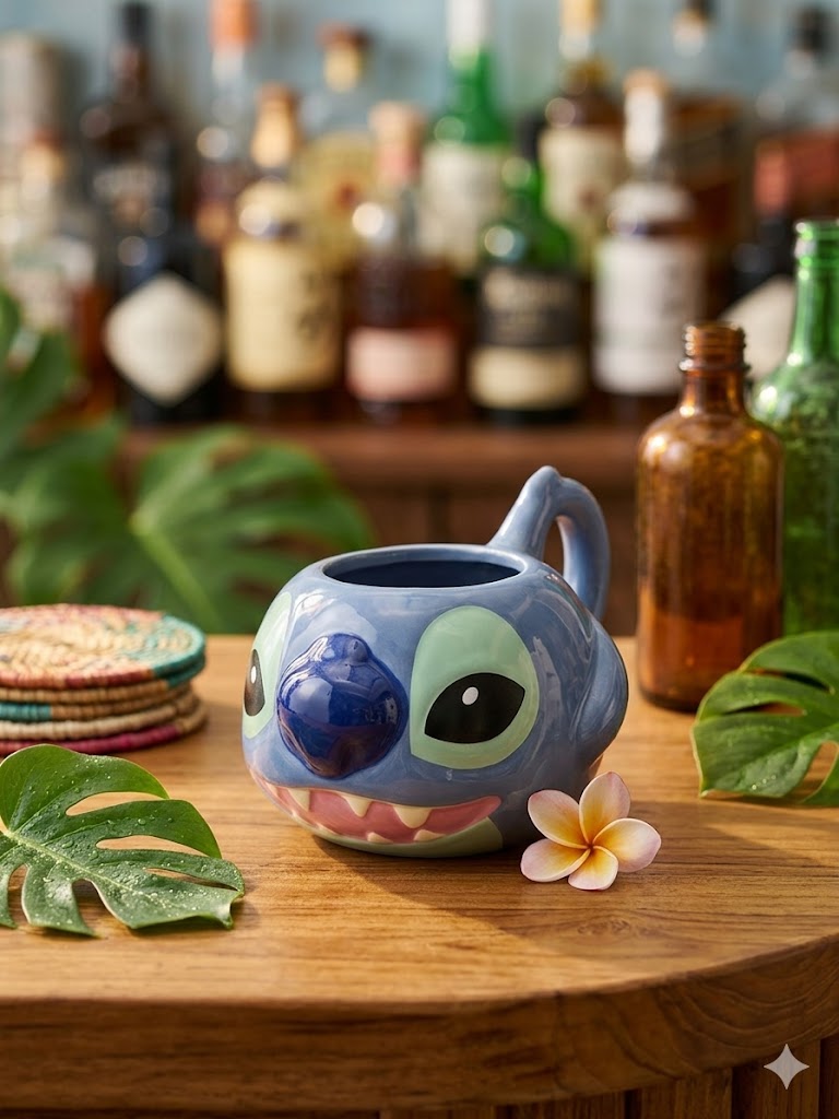 TAZA STITCH CON OREJA