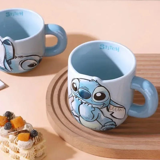 ☕ Taza Stitch Disney - Edición Sketch Enjoy Your Coffee