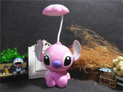 Lámpara de Escritorio con Sombrilla (Stitch &Angel)
