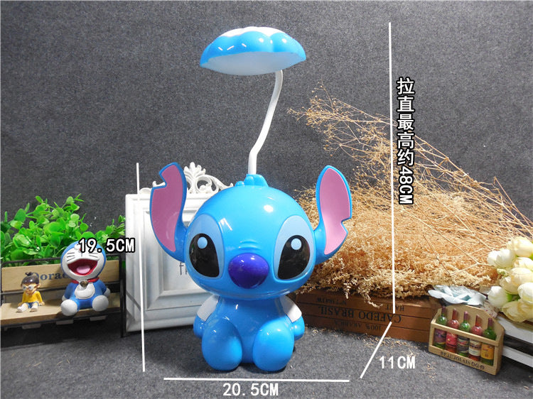 Lámpara de Escritorio con Sombrilla (Stitch &Angel)