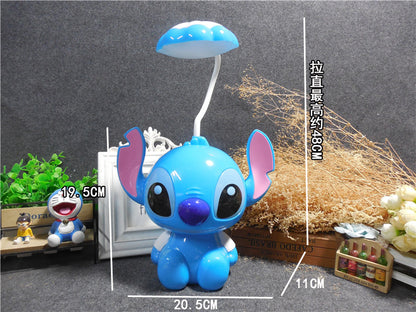 Lámpara de Escritorio con Sombrilla (Stitch &Angel)