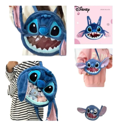 Mochilas "Boca Abierta" (Mochila-Ita Bag) azul💙
