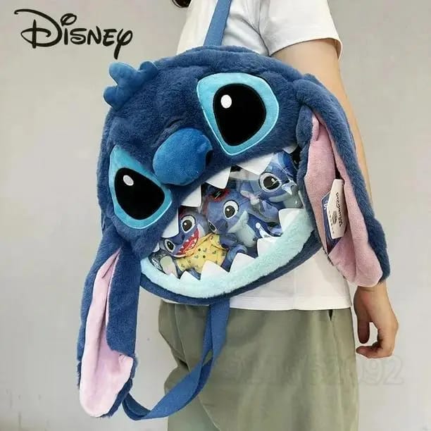 Mochilas "Boca Abierta" (Mochila-Ita Bag) azul💙