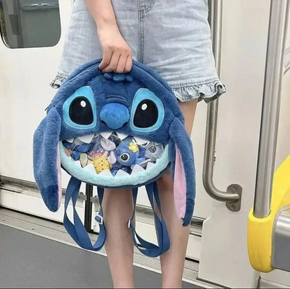 Mochilas "Boca Abierta" (Mochila-Ita Bag) azul💙