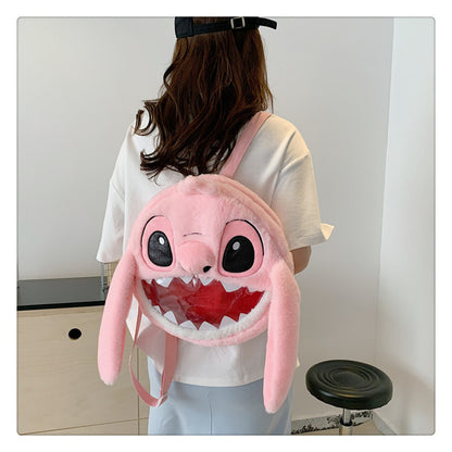 Mochilas "Boca Abierta" (Mochila-Ita Bag) Rosado🩷