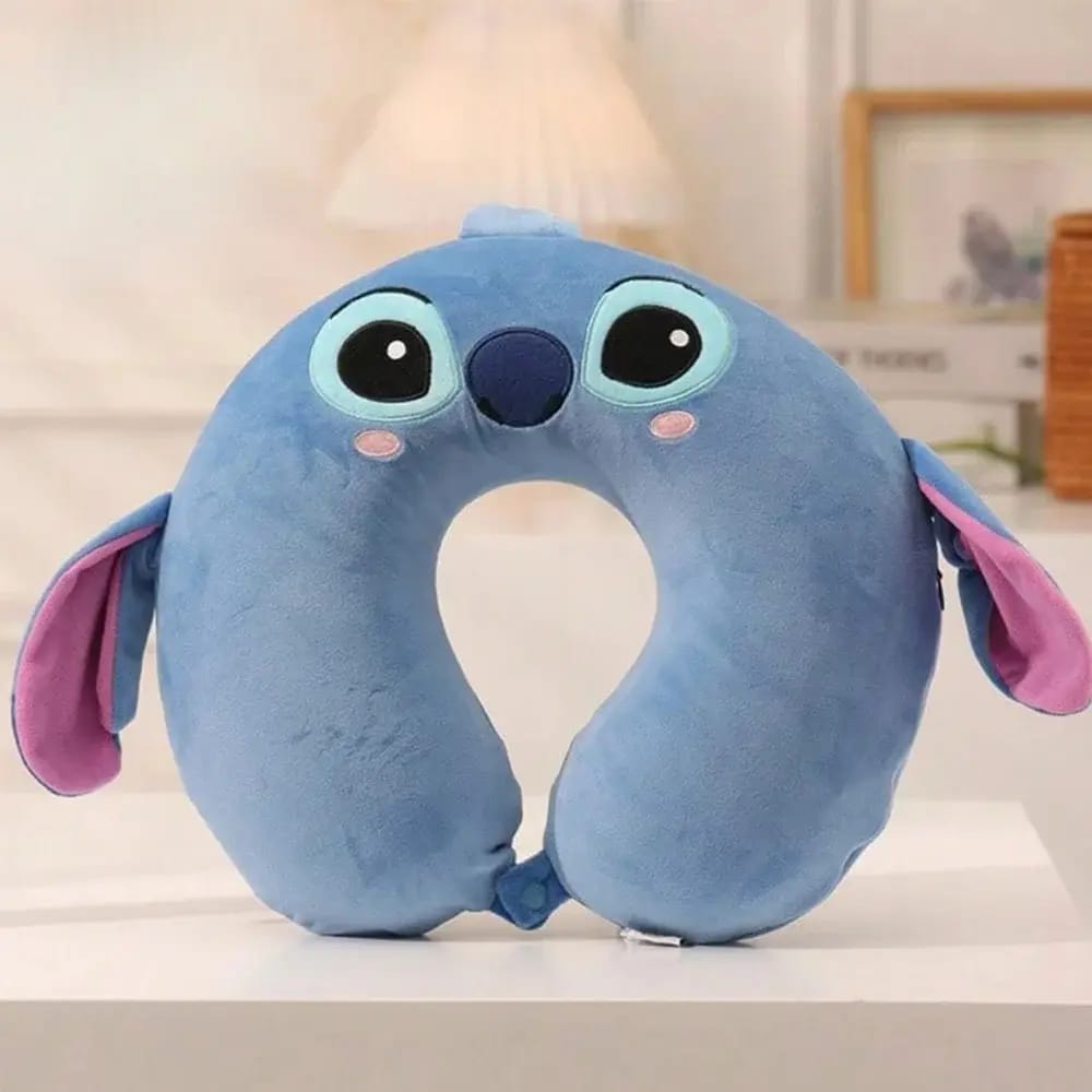 Almohada de Viaje para el Cuello de Stitch ✈️💤