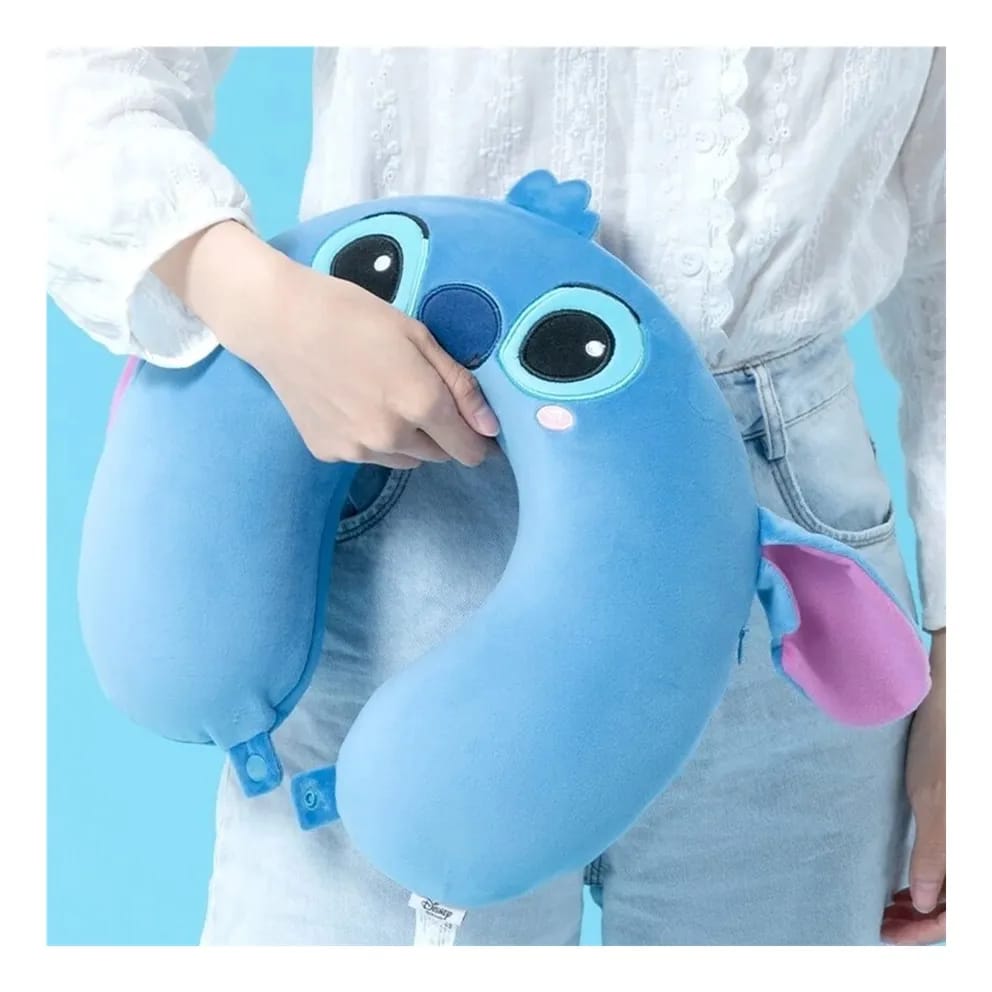 Almohada de Viaje para el Cuello de Stitch ✈️💤