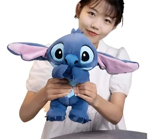Peluche de Stitch con Orejas Movibles (Mecánico) 👂💙🎉